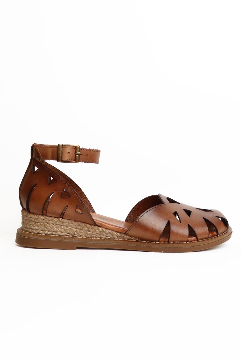 Hakiki Deri Topuklu Sandalet 35-41-42-43-44 Numara taba resmi