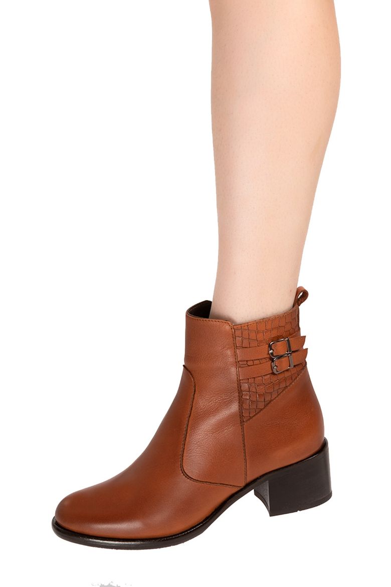 Taba Hakiki Deri Büyük & Küçük Numara Kadın Bot Taba resmi