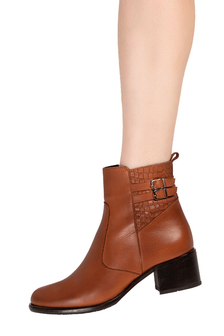 Taba Hakiki Deri Büyük & Küçük Numara Kadın Bot Taba resmi