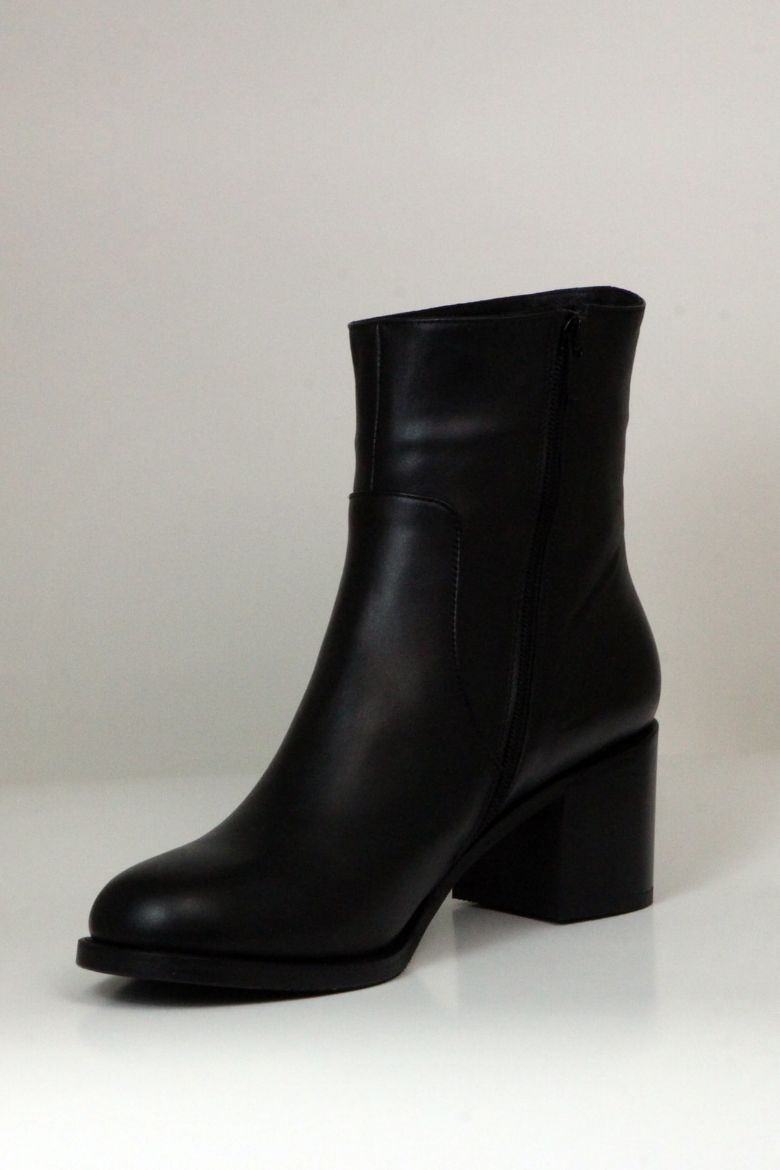 Kadın Hakiki Deri  Uzun Bot Siyah resmi