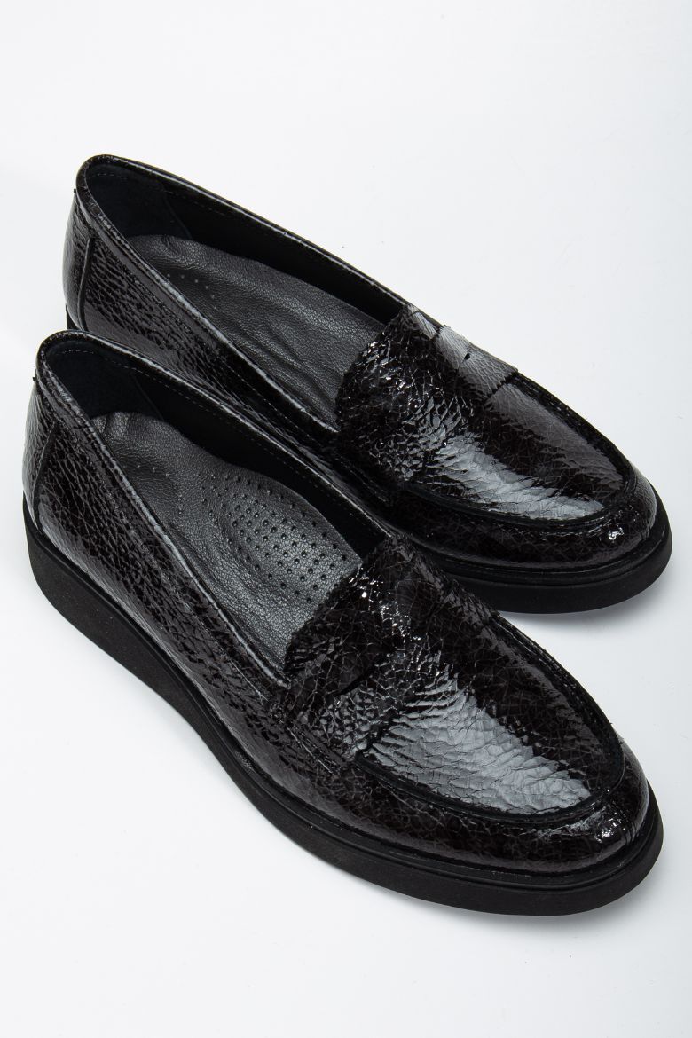 Hakiki Deri 36 Numaradan 41-42 Numaraya Kadar Comfort Kadın Ayakkabı Gri resmi