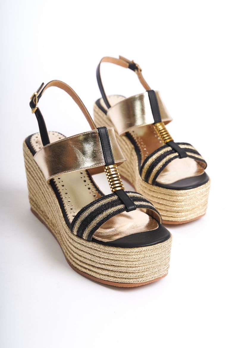 Hakiki Deri Topuklu Gelinlik 33-34-35-41-42-43-44 -45 Numara Sandalet siyah multi resmi